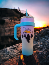 40 oz Texas Sunset Inspired Tumbler