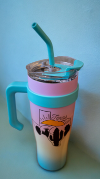 40 oz Texas Sunset Inspired Tumbler - Image 6