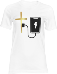 Powered By Jesus T-Shirt Adult