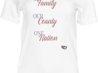 My Family. Our County. One Nation. T-shirt Adult