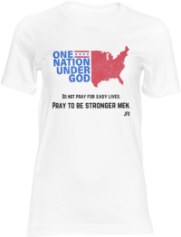 JFK Stronger Men T-Shirt Adult